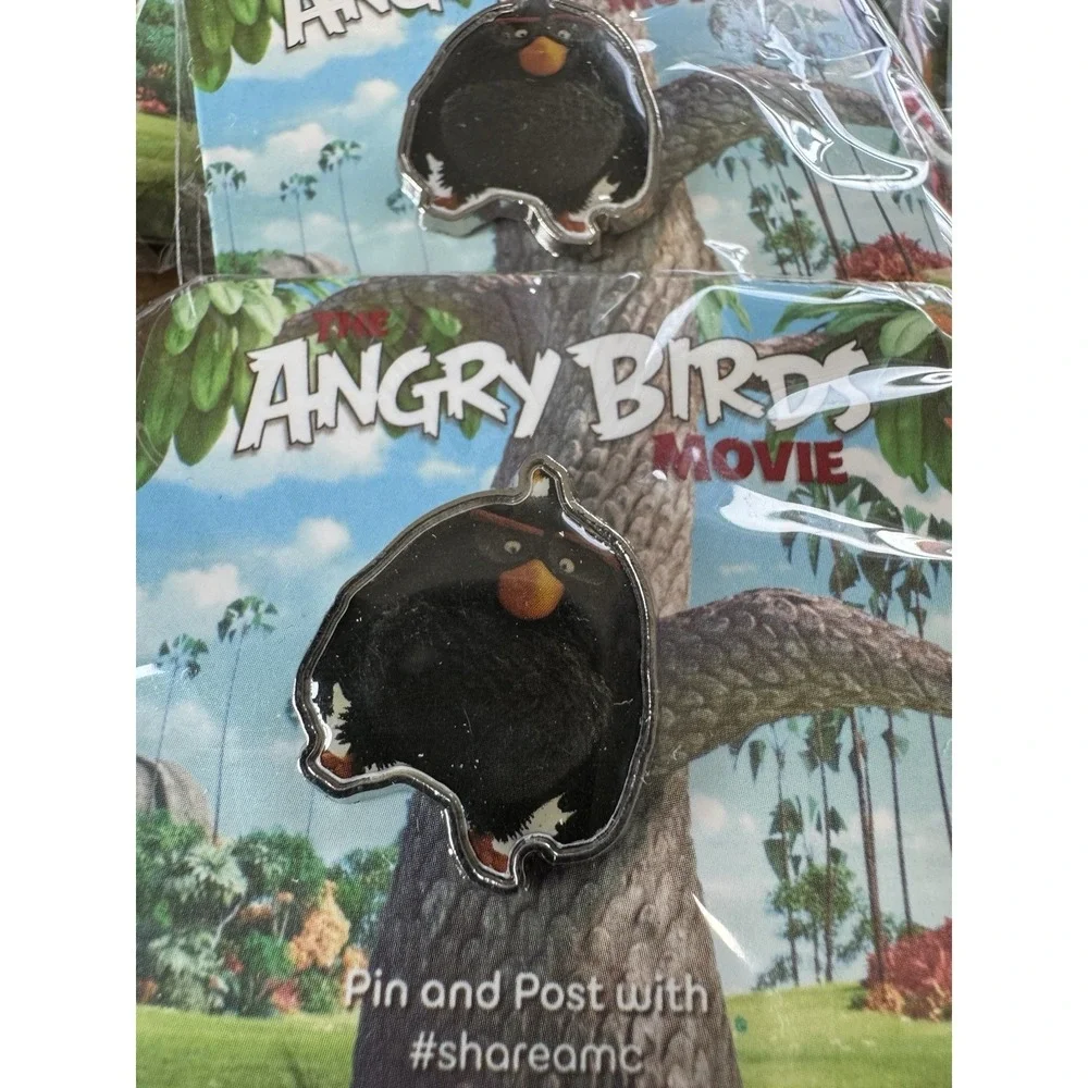 ANGRY BIRDS Movie Pins Collector Promo Merch Lot Of 16